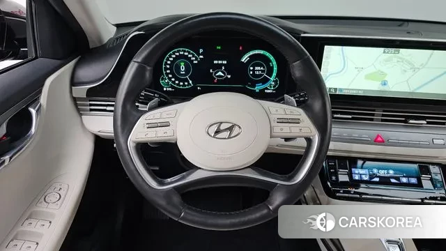 Hyundai The New Grandeur IG Hybrid 2021 Черный из Кореи, фото 4