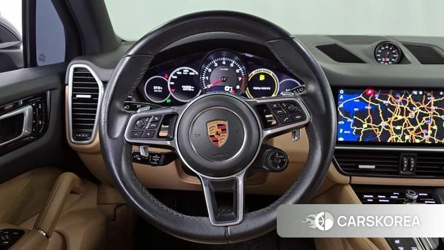 Porsche Cayenne (PO536) 2019 Черный из Кореи, фото 4