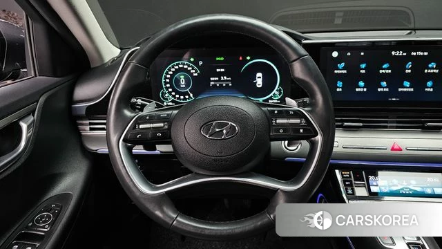 Hyundai The New Grandeur IG Hybrid 2021 Серый из Кореи, фото 4