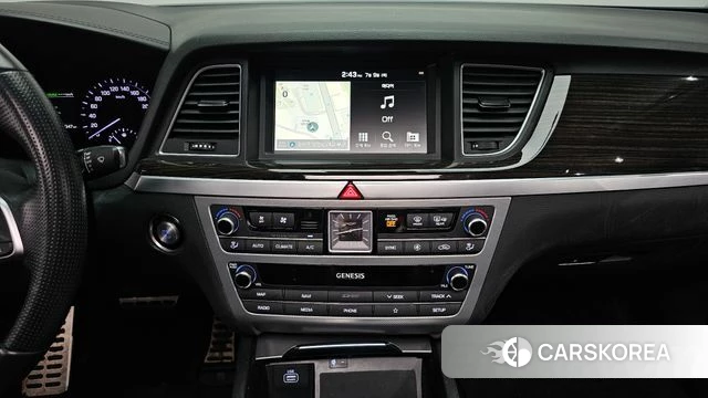 Genesis G80 2018 Синий из Кореи, фото 4