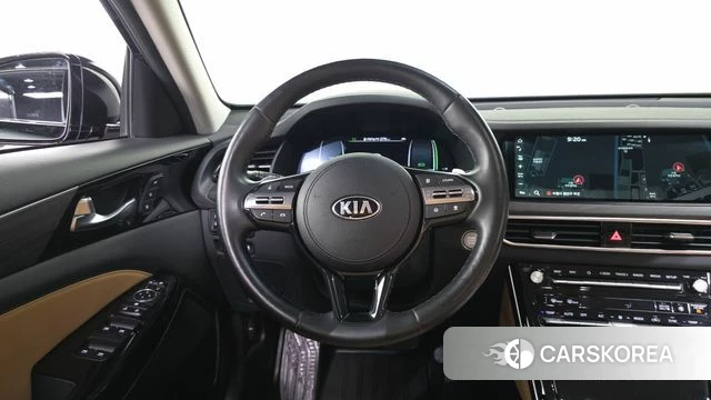 Kia K7 Premier Hybrid 2021 Черный из Кореи, фото 4
