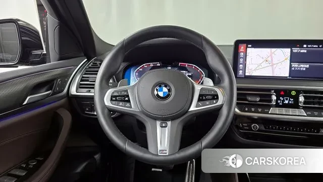 BMW X4 (G02) 2024 Черный из Кореи, фото 4