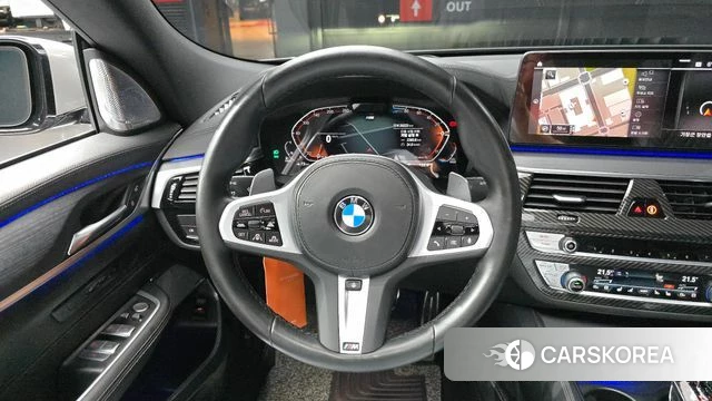 BMW 6 Series GT (G32) 2022 Серебристо-серый из Кореи, фото 4