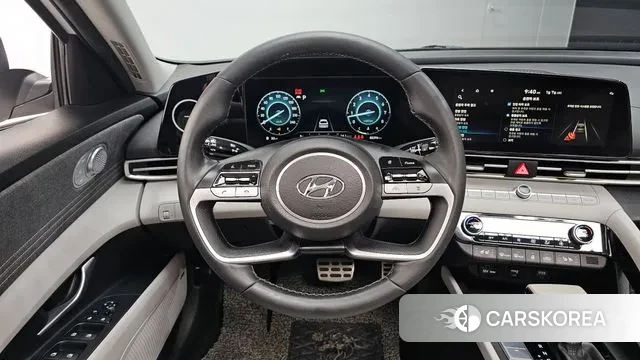 Hyundai Avante (CN7) 2022 Белый из Кореи, фото 4