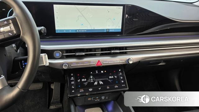 Hyundai Grandeur Hybrid (GN7) 2023 Черный из Кореи, фото 4
