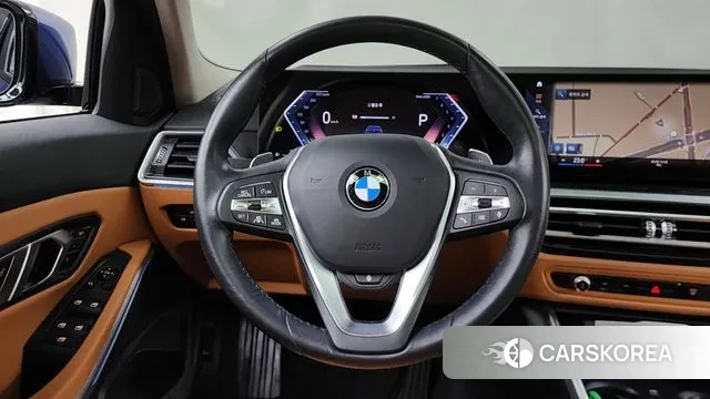 BMW 3 Series (G20) 2023 Синий из Кореи, фото 4