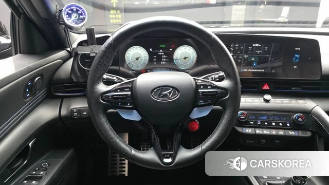 Hyundai Avante (CN7) 2021 Черный из Кореи, фото 4