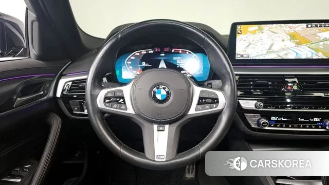 BMW 5 Series (G30) 2023 Черный из Кореи, фото 4