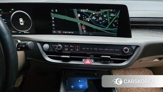Kia K8 Hybrid 2022 Черный из Кореи, фото 4