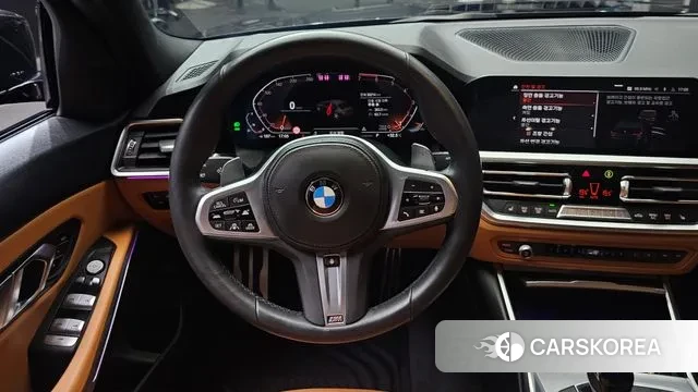 BMW 3 Series (G20) 2022 Черный из Кореи, фото 4