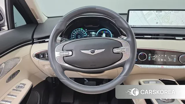 Genesis GV70 2023 Синий из Кореи, фото 4