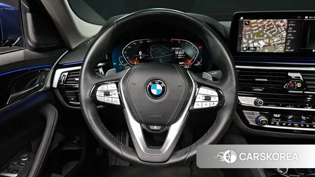 BMW 5 Series (G30) 2020 Синий из Кореи, фото 4