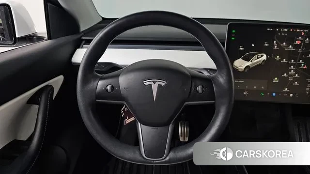 Tesla Model Y 2021 Белый из Кореи, фото 4