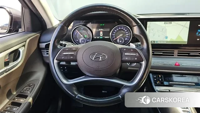 Hyundai The New Grandeur IG Hybrid 2021 Серый из Кореи, фото 4