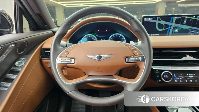 Genesis G80 (RG3) 2022 Черный из Кореи, фото 4