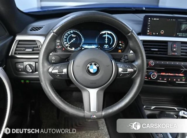 BMW 3 Series GT (F34) 2020 Синий из Кореи, фото 4