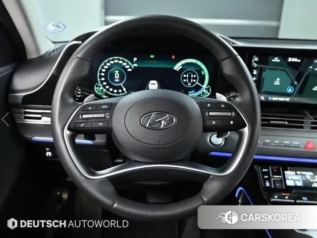 Hyundai The New Grandeur IG Hybrid 2022 Черный из Кореи, фото 4