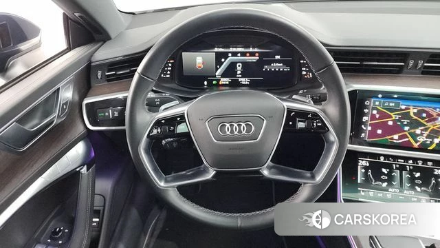 Audi A7 (4K) 2022 Синий из Кореи, фото 4