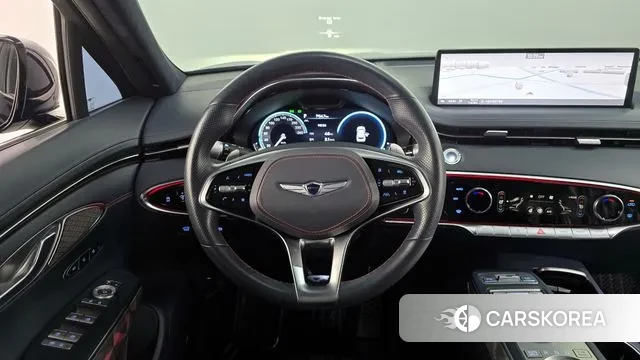 Genesis GV70 2021 Синий из Кореи, фото 4