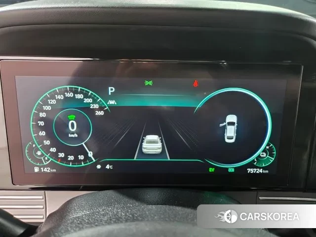 Hyundai The New Grandeur IG Hybrid 2021 Белый из Кореи, фото 4