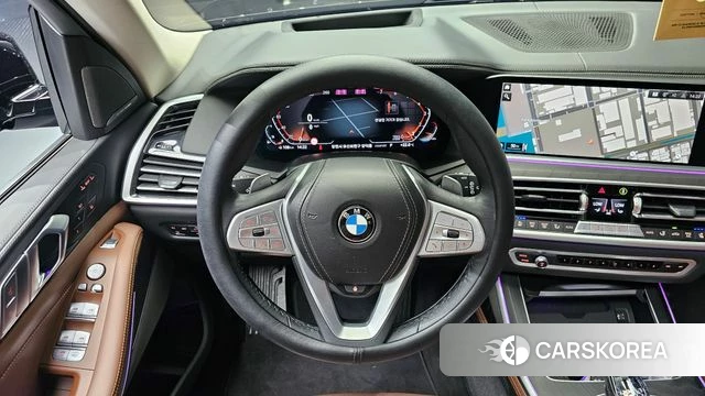 BMW X7 (G07) 2022 Черный из Кореи, фото 4