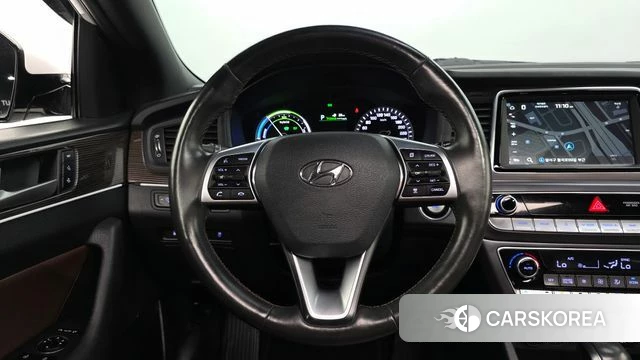 Hyundai Sonata New Rise Hybrid 2019 Белый из Кореи, фото 4
