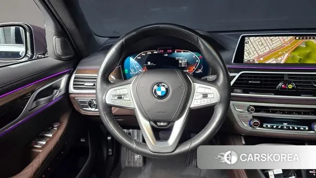 BMW 7 Series (G11) 2019 Синий из Кореи, фото 4