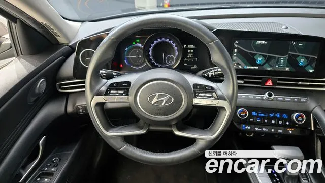 Hyundai Avante Hybrid (CN7) 2021 Серый из Кореи, фото 4