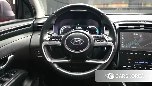 Hyundai Tucson Hybrid (NX4) 2023 Красный из Кореи, фото 4