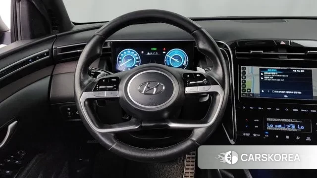 Hyundai Tucson Hybrid (NX4) 2021 Серый из Кореи, фото 4