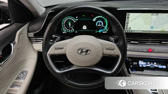 Hyundai The New Grandeur IG Hybrid 2021 Черный из Кореи, фото 4