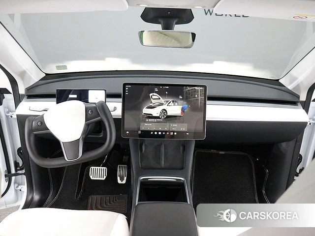 Tesla Model Y 2024 Белый из Кореи, фото 4