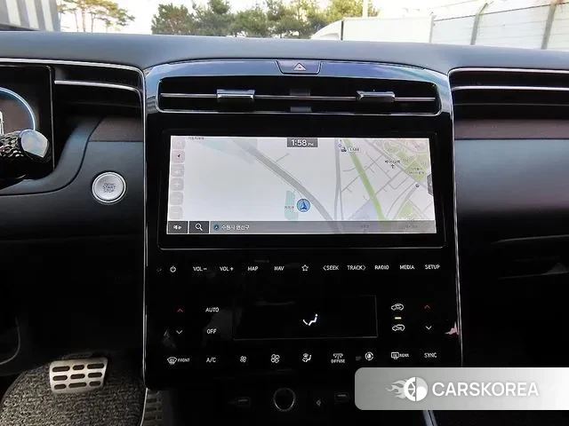 Hyundai Tucson (NX4) 2021 Темно-зеленый из Кореи, фото 4