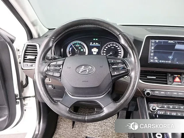 Hyundai Grandeur IG Hybrid 2018 Белый из Кореи, фото 4