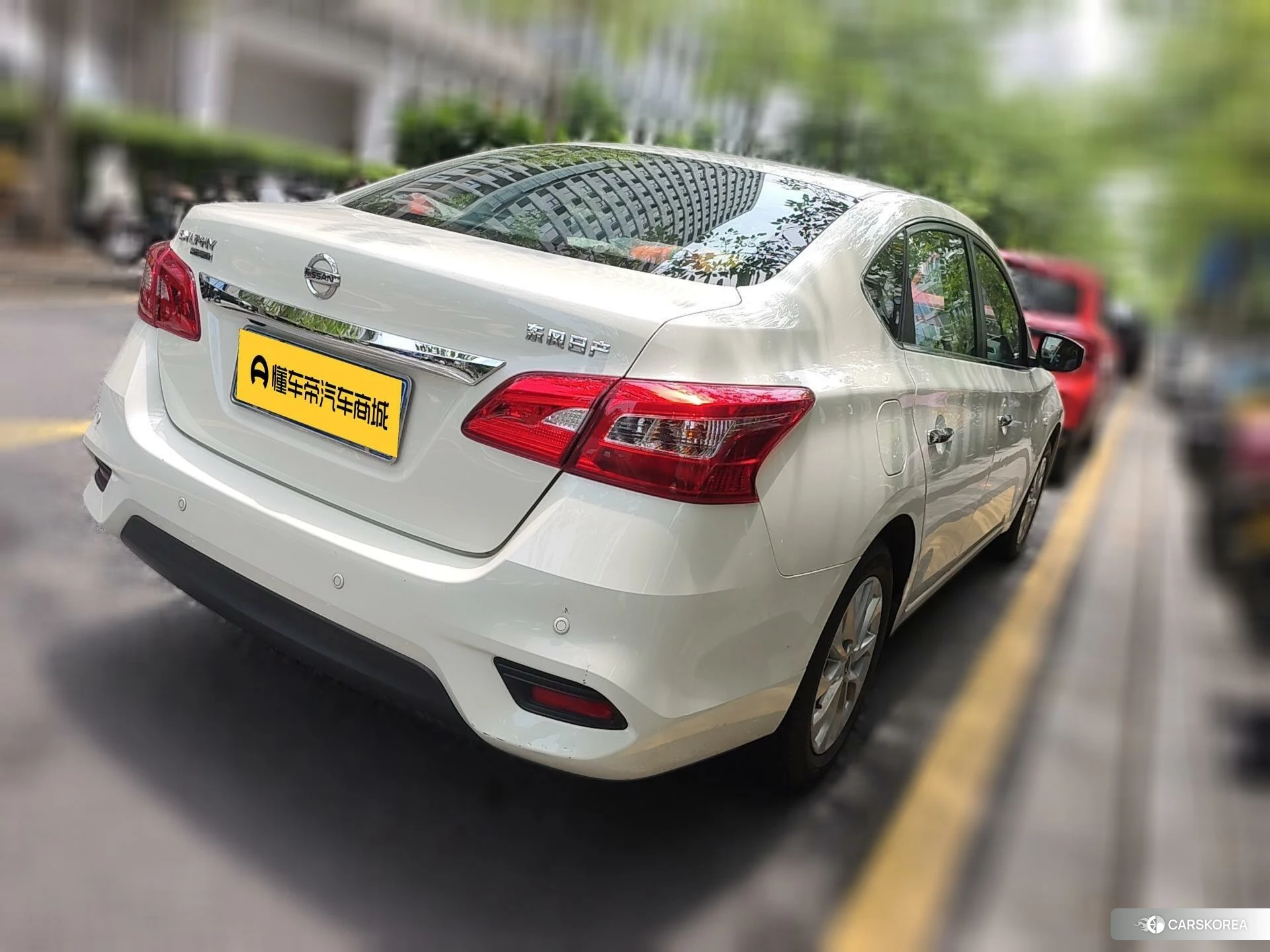 Nissan Xuan Yi 2020 Белый из Китая, фото 4