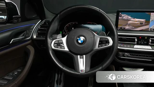 BMW X4 (G02) 2023 Светло-серебряный цвет из Кореи, фото 4