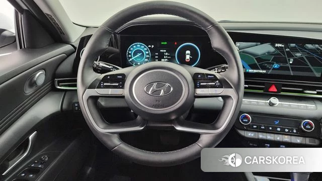 Hyundai Avante (CN7) 2021 Белый из Кореи, фото 4