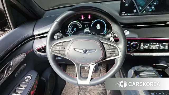 Genesis GV70 2022 Черный из Кореи, фото 4
