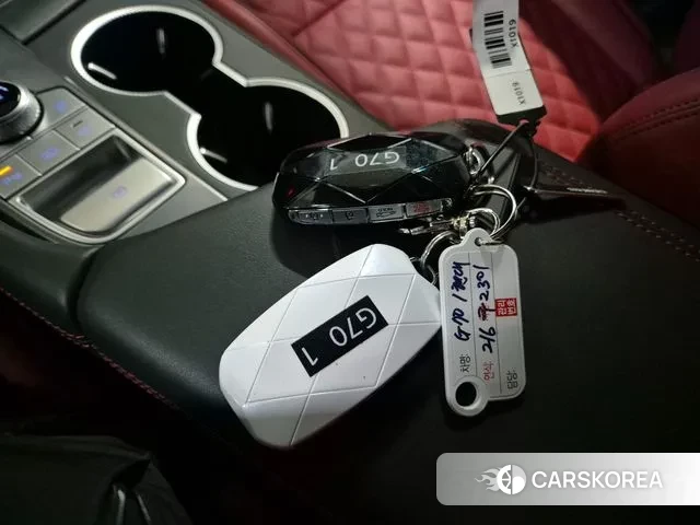 Genesis The New G70 2025 Красный из Кореи, фото 4