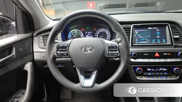 Hyundai Sonata New Rise Hybrid 2018 Черный из Кореи, фото 4