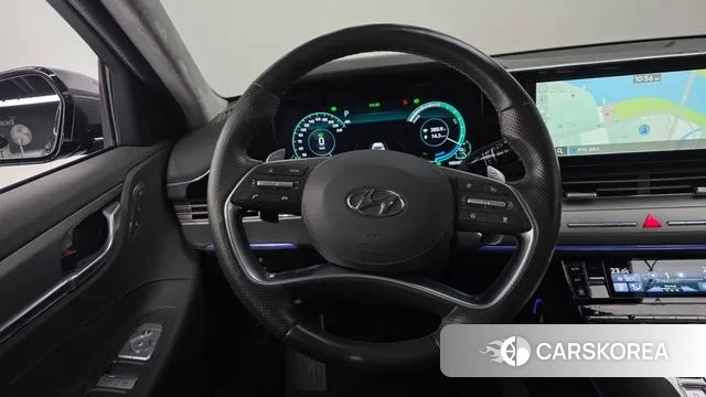 Hyundai The New Grandeur IG Hybrid 2021 Серый из Кореи, фото 4