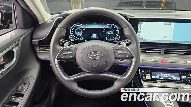 Hyundai The New Grandeur IG 2022 Черный из Кореи, фото 4