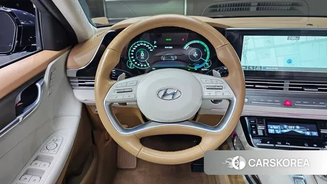 Hyundai The New Grandeur IG Hybrid 2021 Синий из Кореи, фото 4