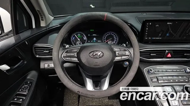 Hyundai The New Santa Fe 2023 Белый из Кореи, фото 4