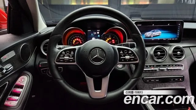Mercedes-Benz C-Class W205 2019 Красный из Кореи, фото 4