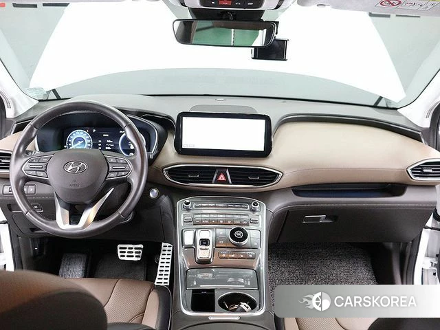 Hyundai The New Santa Fe 2021 Белый из Кореи, фото 4