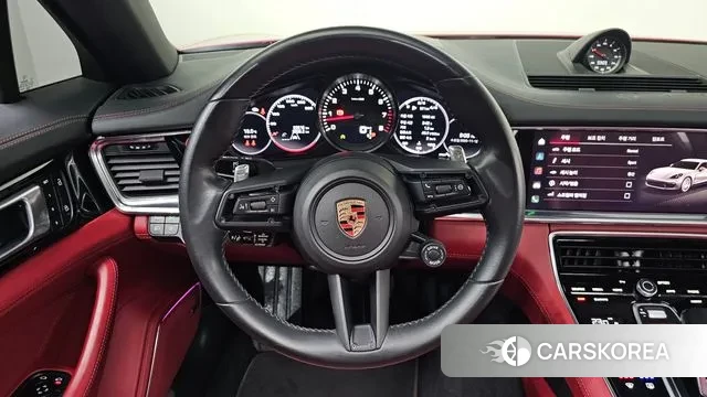 Porsche Panamera (971) 2022 Красный из Кореи, фото 4