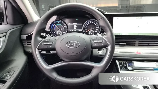 Hyundai The New Grandeur IG Hybrid 2021 Черный из Кореи, фото 4