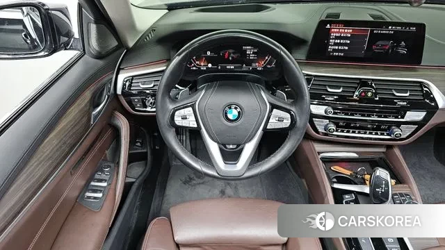 BMW 5 Series (G30) 2020 Черный из Кореи, фото 4