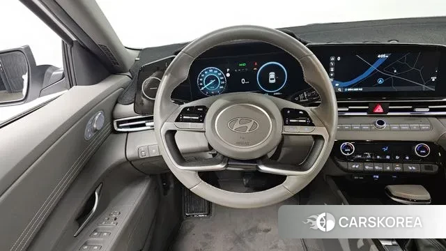 Hyundai The New Avante (CN7) 2023 Белый из Кореи, фото 4